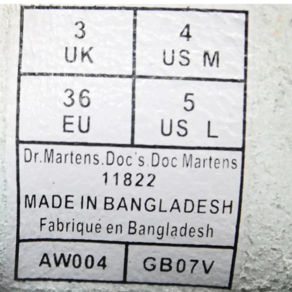 Dr. Martens White Smooth Leather 1460 Lace Up Ankle Boots  women’s Size 5/36 - Picture 13 of 13